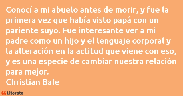 Frases de Christian Bale