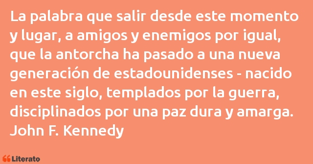 Frases de John F. Kennedy