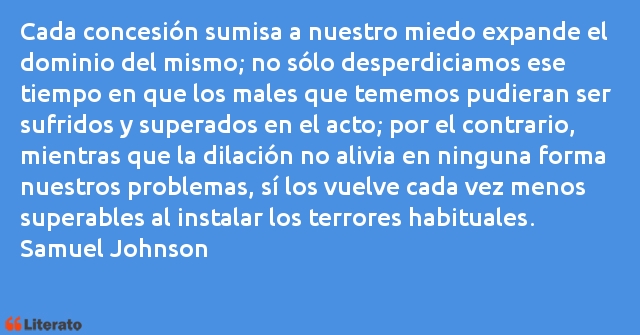 Frases de Samuel Johnson