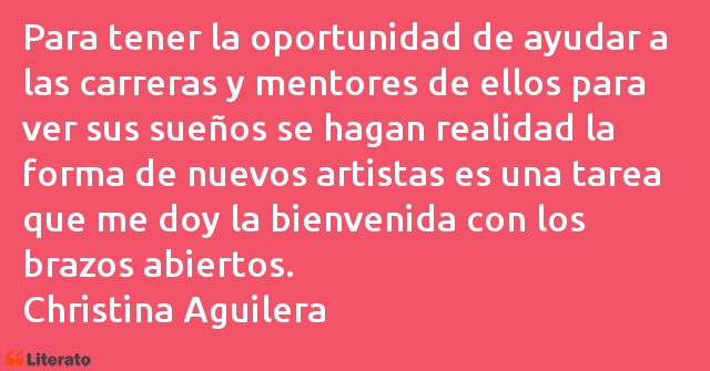 Frases de Christina Aguilera