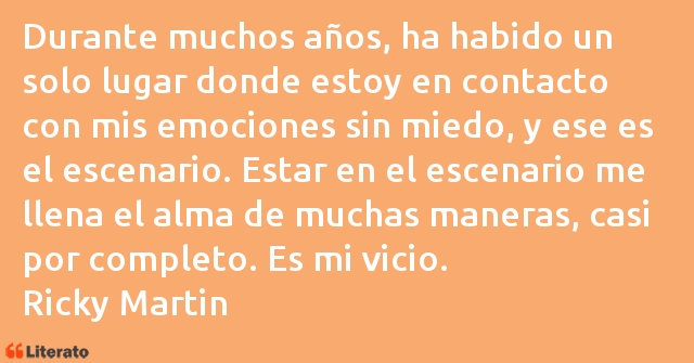 Frases de Ricky Martin