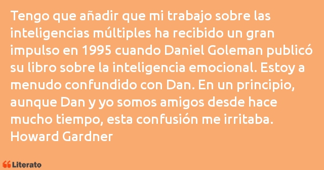 Frases de Howard Gardner
