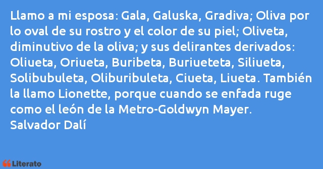 Frases de Salvador Dalí