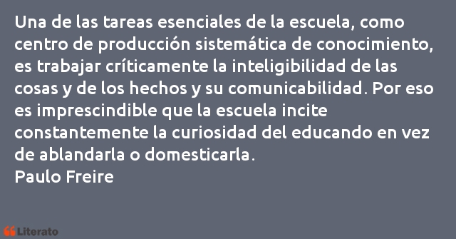 Frases de Paulo Freire