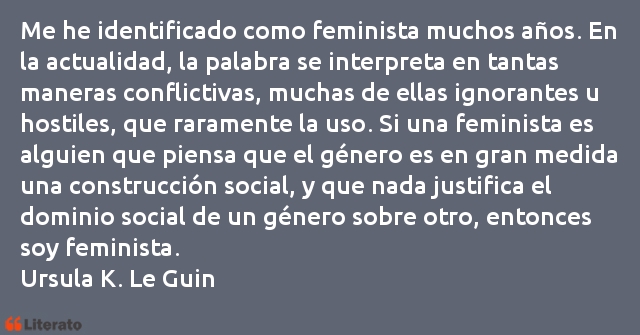 Frases de Ursula K. Le Guin