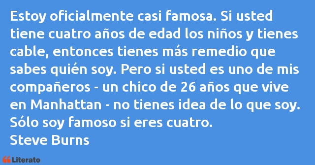 Frases de Steve Burns