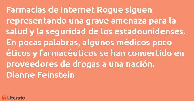 Frases de Dianne Feinstein