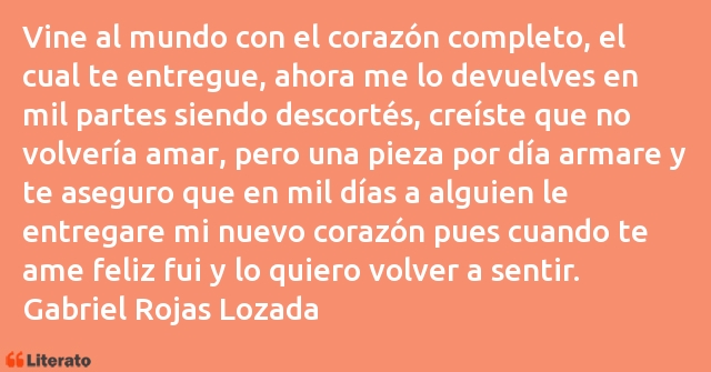 Frases de Gabriel Rojas Lozada