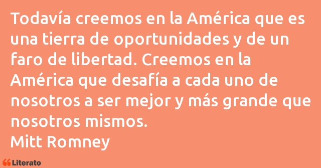 Frases de Mitt Romney