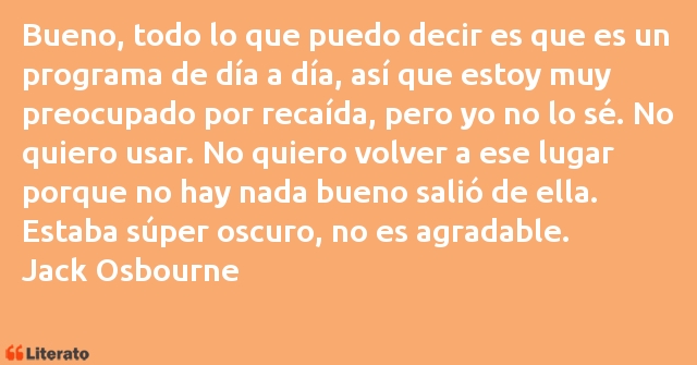 Frases de Jack Osbourne