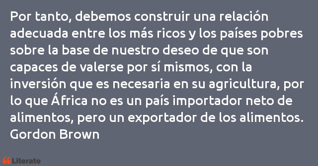 Frases de Gordon Brown