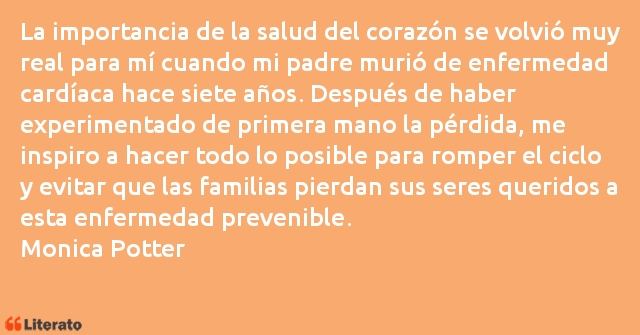 Frases de Monica Potter