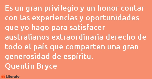 Frases de Quentin Bryce