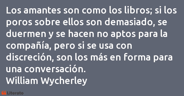 Frases de William Wycherley