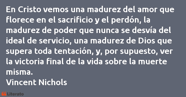 Frases de Vincent Nichols