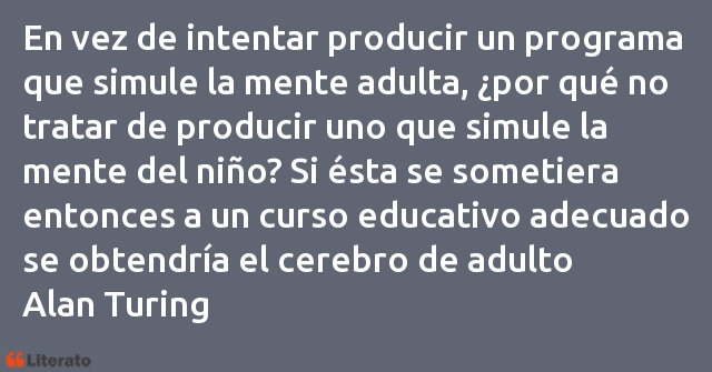 Frases de Alan Turing