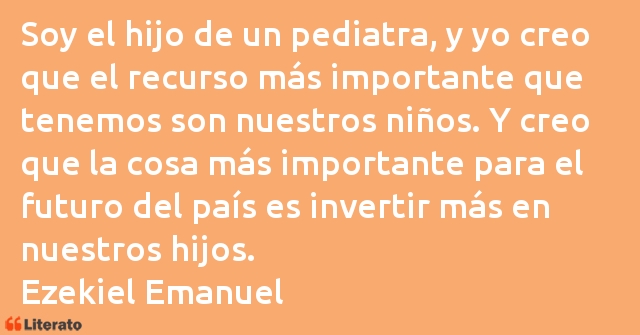 Frases de Ezekiel Emanuel