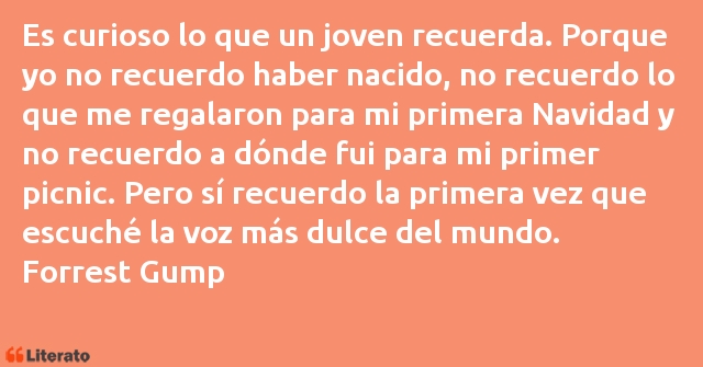 Frases de Forrest Gump