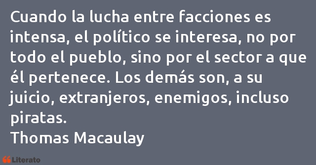 Frases de Thomas Macaulay