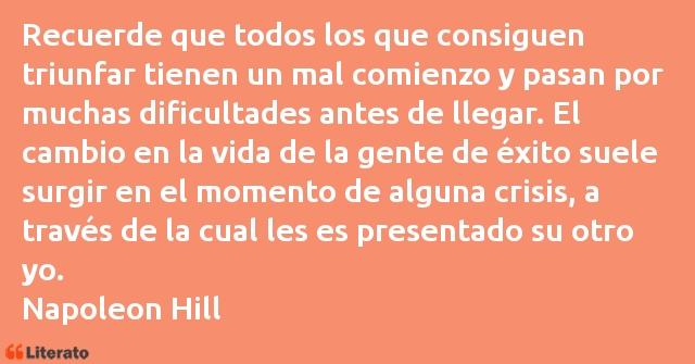 Frases de Napoleon Hill