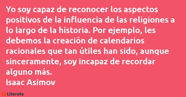 Frases de Isaac Asimov