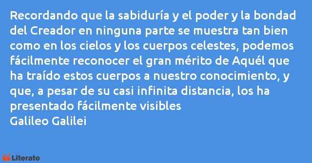 Frases de Galileo Galilei