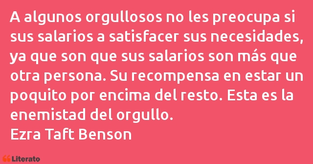 Frases de Ezra Taft Benson