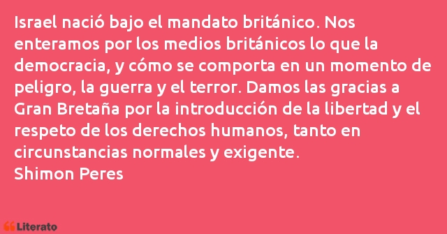 Frases de Shimon Peres