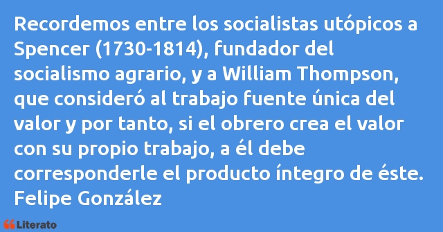 Frases de Felipe González