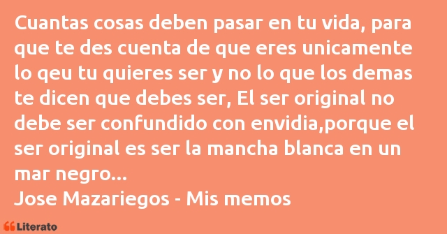 Frases de Jose Mazariegos