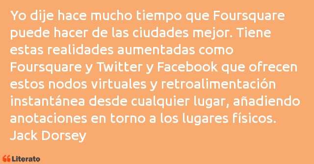 Frases de Jack Dorsey