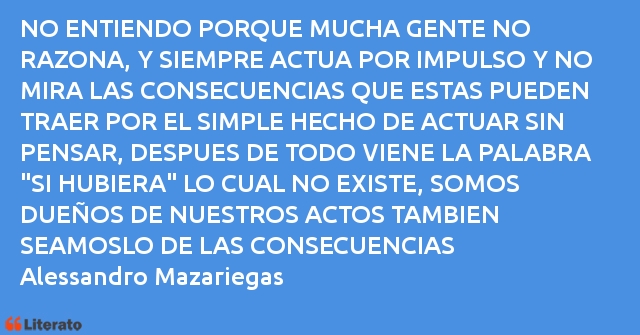 Frases de Alessandro Mazariegos