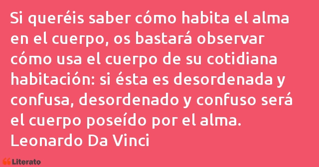 Frases de Leonardo Da Vinci