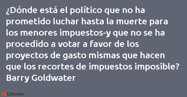 Frases de Barry Goldwater