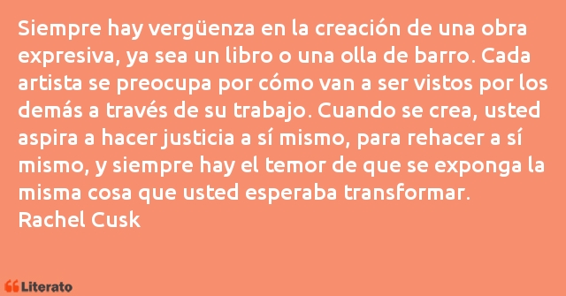 Frases de Rachel Cusk