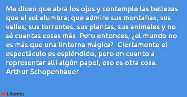 Frases de Arthur Schopenhauer