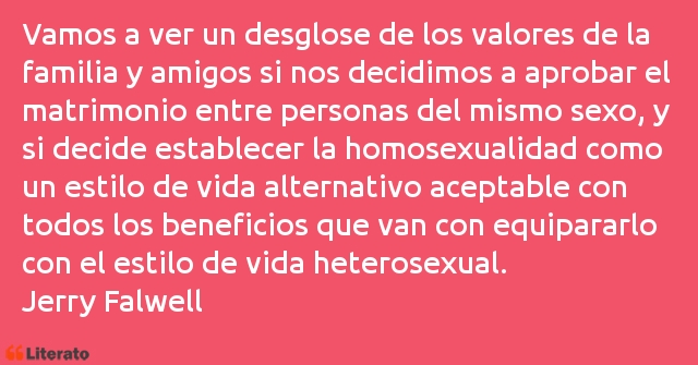 Frases de Jerry Falwell