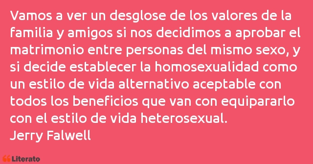 Frases de Jerry Falwell