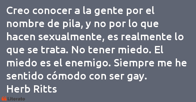 Frases de Herb Ritts