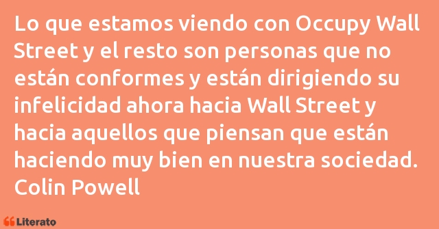 Frases de Colin Powell