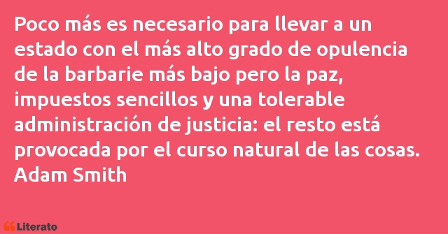 Frases de Adam Smith