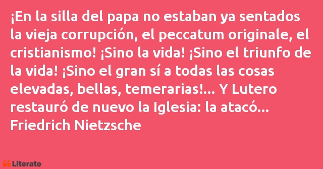 Frases de Friedrich Nietzsche