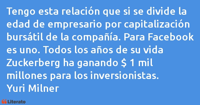 Frases de Yuri Milner