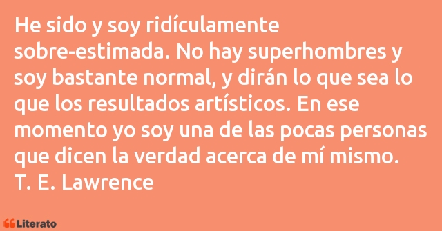 Frases de T. E. Lawrence