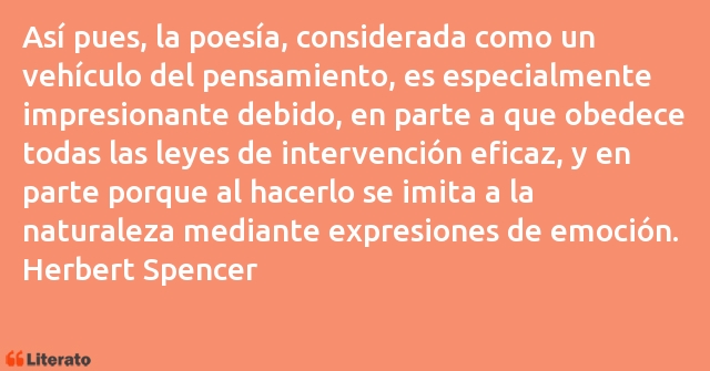 Frases de Herbert Spencer