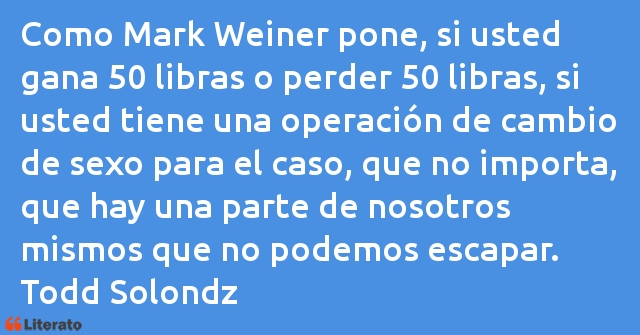 Frases de Todd Solondz