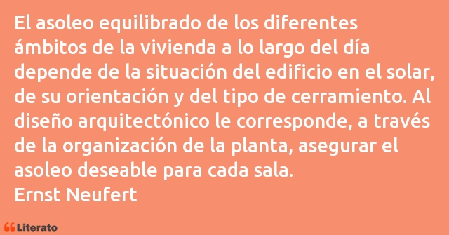 Frases de Ernst Neufert