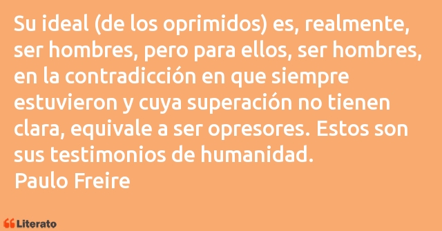 Frases de Paulo Freire