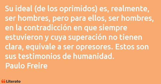 Frases de Paulo Freire