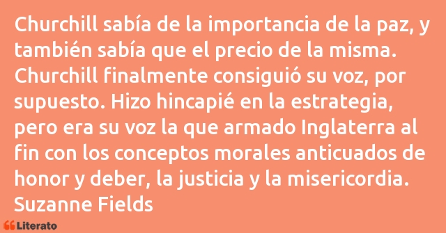 Frases de Suzanne Fields